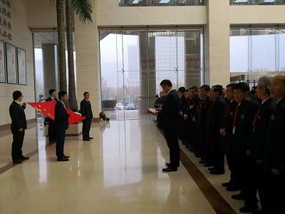 山東德衡（濱州）律師事務(wù)所參加濱州市“憲法宣傳周”活動